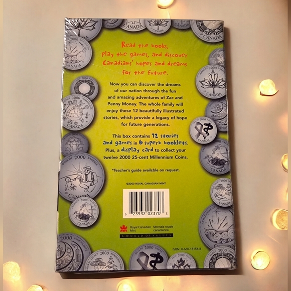 ๐2/$30 Sale!Mix & Match๐ The Adventures of Zac And Penny Money Book - Picture 2 of 3